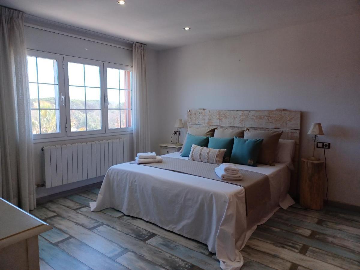 Villa Piscina De Sal Barbacoa Wifi, Parking Gratis, 3 Min Pga Casa El Roble Gerona Exterior foto